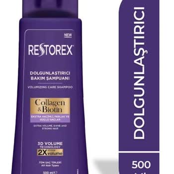 Restorex Şampuan Dolgunlaştırıcı Bakım Şampuanı
