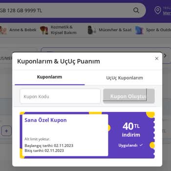 N11 Alt Limitsiz Kupon Sorunu!