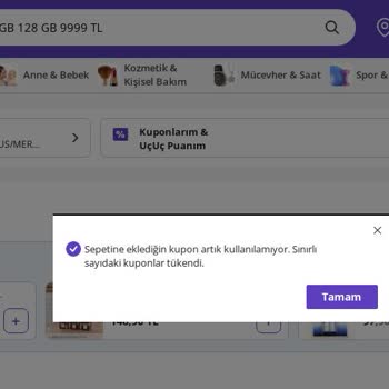 N11 Alt Limitsiz Kupon Sorunu!