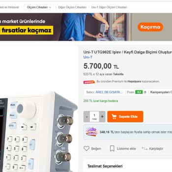 Hepsiburada Stok Yok Dediği Ürünün Fiyatını Yükselterek Satışa Koydu