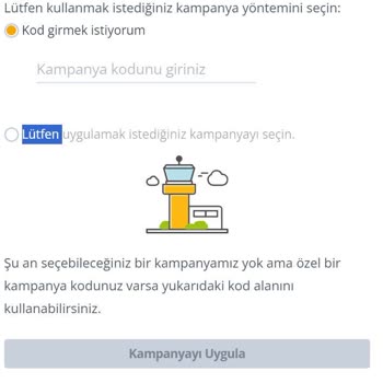 Flypgs Kampanya Kullanamama