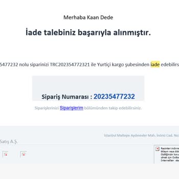 Turkcell Pasaj İade Edilen Ürünün Para İadesini Gerçekleştirmiyor