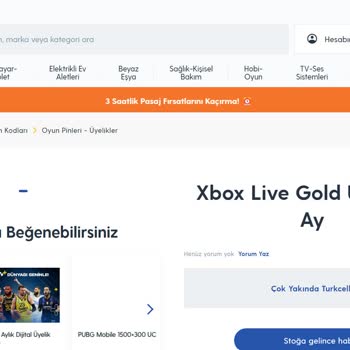 Turkcell Pasaj E-Pin Kodu Göndermiyor!