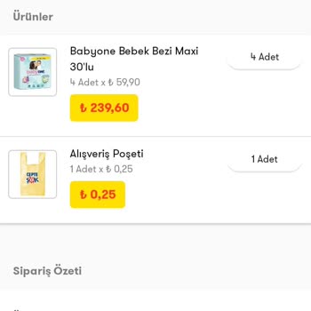 Şok Market Eve Teslim