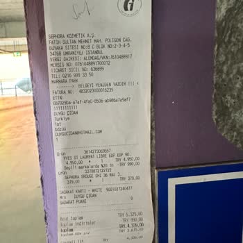 Sephora Parfüm Kalıcılık Sıfır