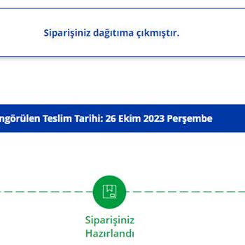 Avansas Günlerdir Teslim Edilmeyen Ürünler