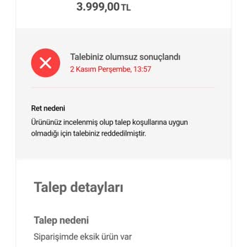 Hepsiburada Kargom Eksik Geldi Display Gelmedi