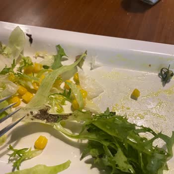 Usta Tavuk'ta Salata İçi Hijyensizlik