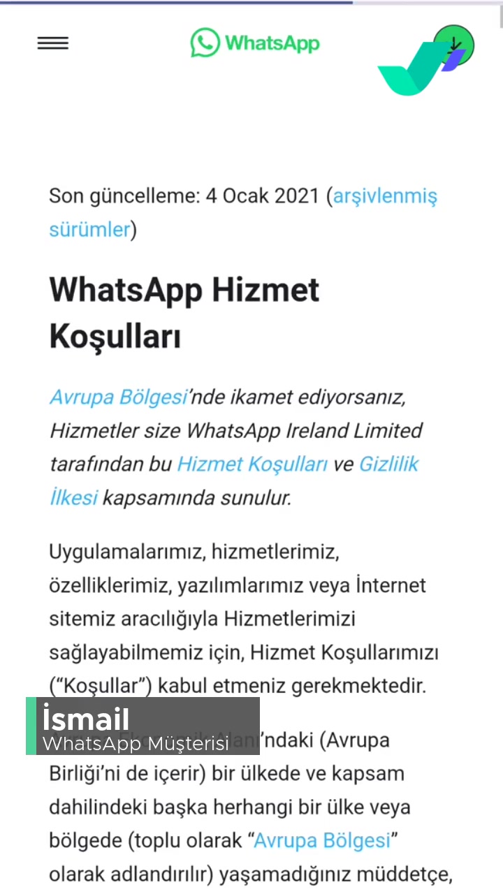 WhatsApp Spam Yedim videonun kapak resmi