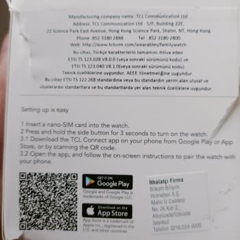 TCL Telefon Saat Açılmıyor