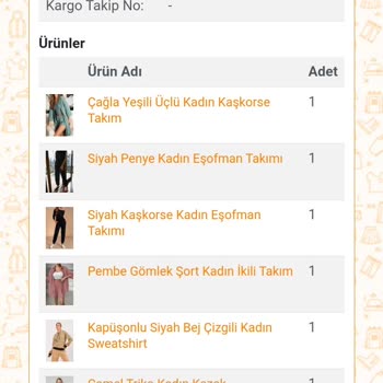 Nare Giyimden Sipariş Verdim, Ürünler Gelmedi!