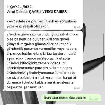 Çaykim Paketleme İnternet Üzerinden Evde Paketleme Başvurusu Hakkında Şüphe