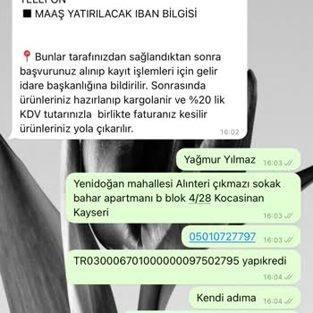 Çaykim Paketleme İnternet Üzerinden Evde Paketleme Başvurusu Hakkında Şüphe