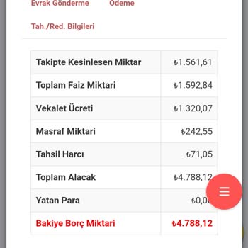 Evkur Alışveriş İle E-Devlet İcra Tutarı Tutarlı Değil