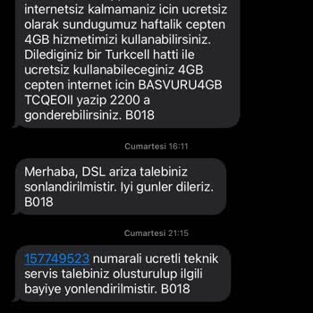 Turkcell Superonline 5 Aydır Sorunumu Çözmüyor Faturasını Kesiyor