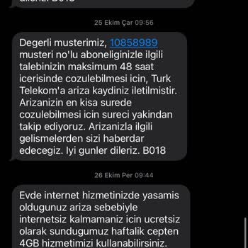 Turkcell Superonline 5 Aydır Sorunumu Çözmüyor Faturasını Kesiyor