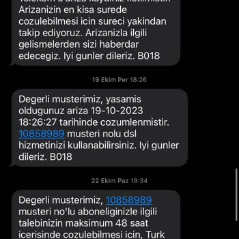 Turkcell Superonline 5 Aydır Sorunumu Çözmüyor Faturasını Kesiyor