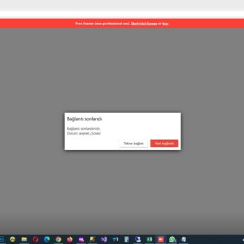 Millenicom, Anydesk Programı Kopma Ve Sayfaların Yarım Gözükme Sorunu