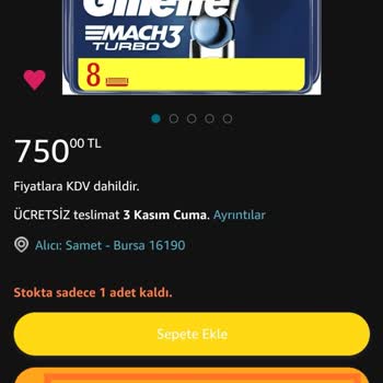Amazon Yanlış Ürün Gönderdi