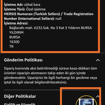 Amazon Yanlış Ürün Gönderdi