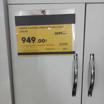Koçtaş Mağazasından Fiyat Değişikliği