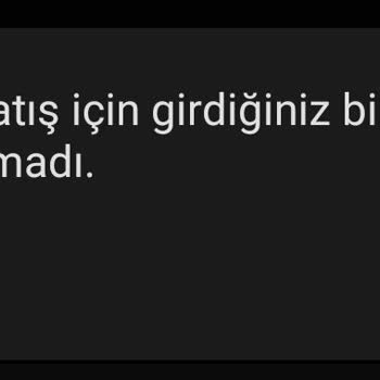 Passolig Öncelikli Satış İçin Girdiğiniz Bilgiler Doğrulanamadı Hatası