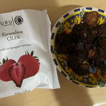 Taze Kuru Quru Kurutulmuş Çilek Kurtlu!