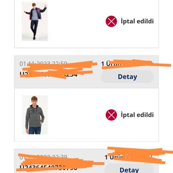 Us Polo Verilen Siparişlerimin İptal Edilmesi