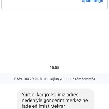 Kargo: Adres Güncelleme Sorunu