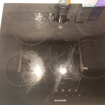 Silverline Elektrikli Ocak Cami Kırılması