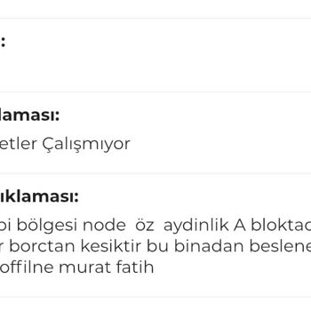 TÜRKSAT Kablo Net Arızası