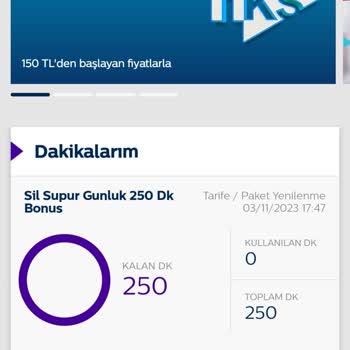 Türk Telekom Sil Süpür GB Vermiyor