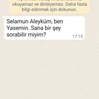 WhatsApp Tanınmayan Numaralardan WhatsApp Yazışmaları.