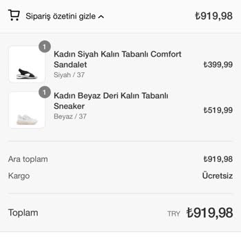 Derimod Firması Online Alınan Ürün İadesi