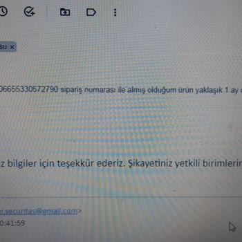 A101 Ürün Teslim Edilmemesi
