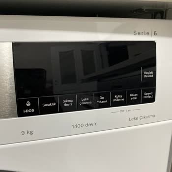 Bosch İdos Özellikli Çamaşır Makinesi Sorunu