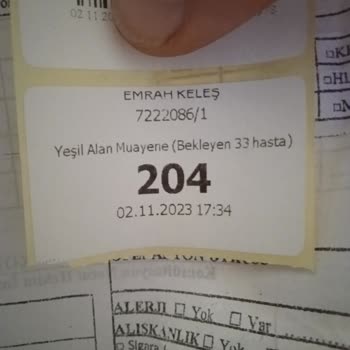 Haydarpaşa Numune Eğitim ve Araştırma Hastanesi Acil Buraya Bakılmalı A