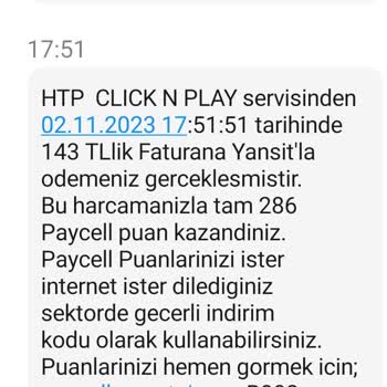 Turkcell Htp Click N Play İptali