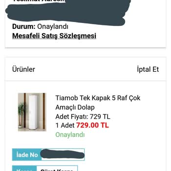 A101 Teslim Edilmeme Hakkında