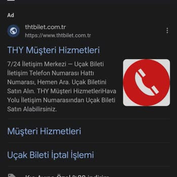 Thtbilet.com.tr THY Gibi Görünüp İnsanları Yanıltıyor