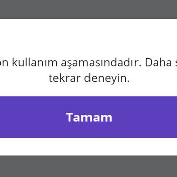 N11 Kupon Kullanamama Sürekli Hata Vermesi