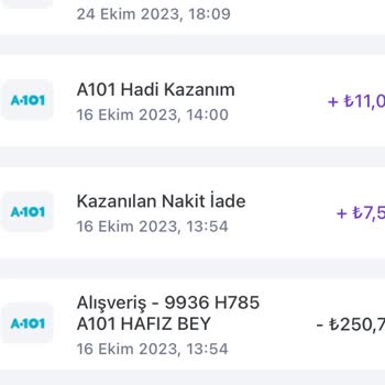 A101 Hadi Kartıyla Aldığım 6'lı Çay Bardağıyla İlgili Sorun