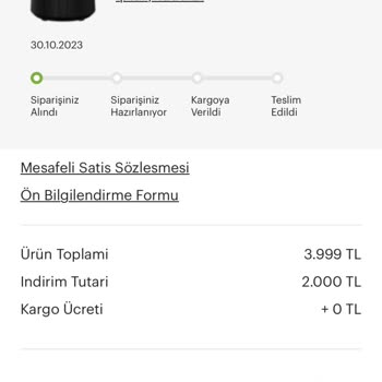 Arçelik Kargoyu Yollamıyor, İndirimli Alınan Ürünü İptal Etmeye İtiyor