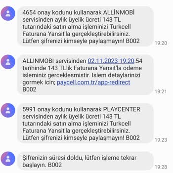 0850 533 33 60 Mobiland Usulsüz Şekilde Paramı Habersiz Aldı