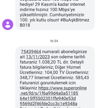 Superonline Yüksek Fatura Sorunu
