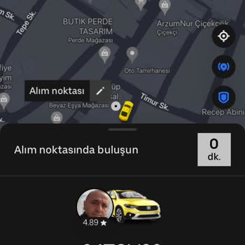 İstanbul Taksiciler Esnaf Odası (ITEO) Tehdit Eden Taksi Şoförü