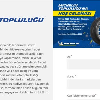 Michelin Kampanya Sorunu