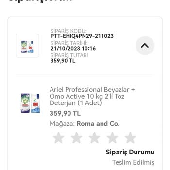 Epttavm Deterjan Şikayeti
