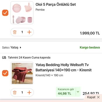 Hepsiburada Sepette İndirim Var Yazıyor Ancak İndirim Yok