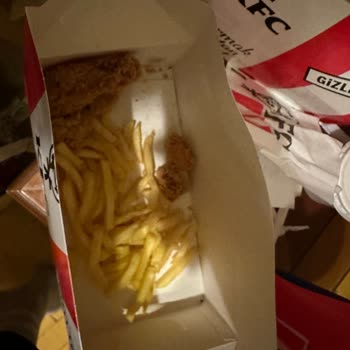 Antares KFC Yanlış Paket